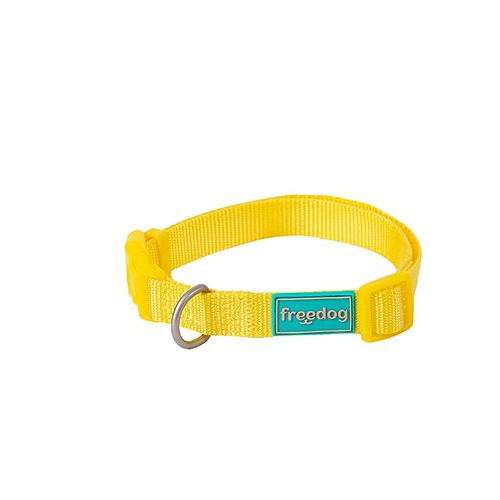 Basic Nylon Collar YELLOW 10mm - нашийник 10mm*20/35cm - жълт
