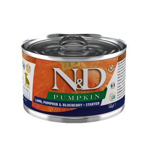 Консерва N&D DOG LAMB & PUMPKIN & BLUEBERRY STARTER MINI 140G